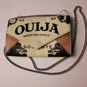 Ouija Mystifying Oracle Crossbody Bag - Black and Cream
